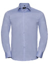Russell Collection Men´s L/S Herringbone Shirt