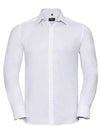 Russell Collection Men´s L/S Herringbone Shirt