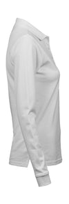 Ladies` Luxury LS Stretch Polo