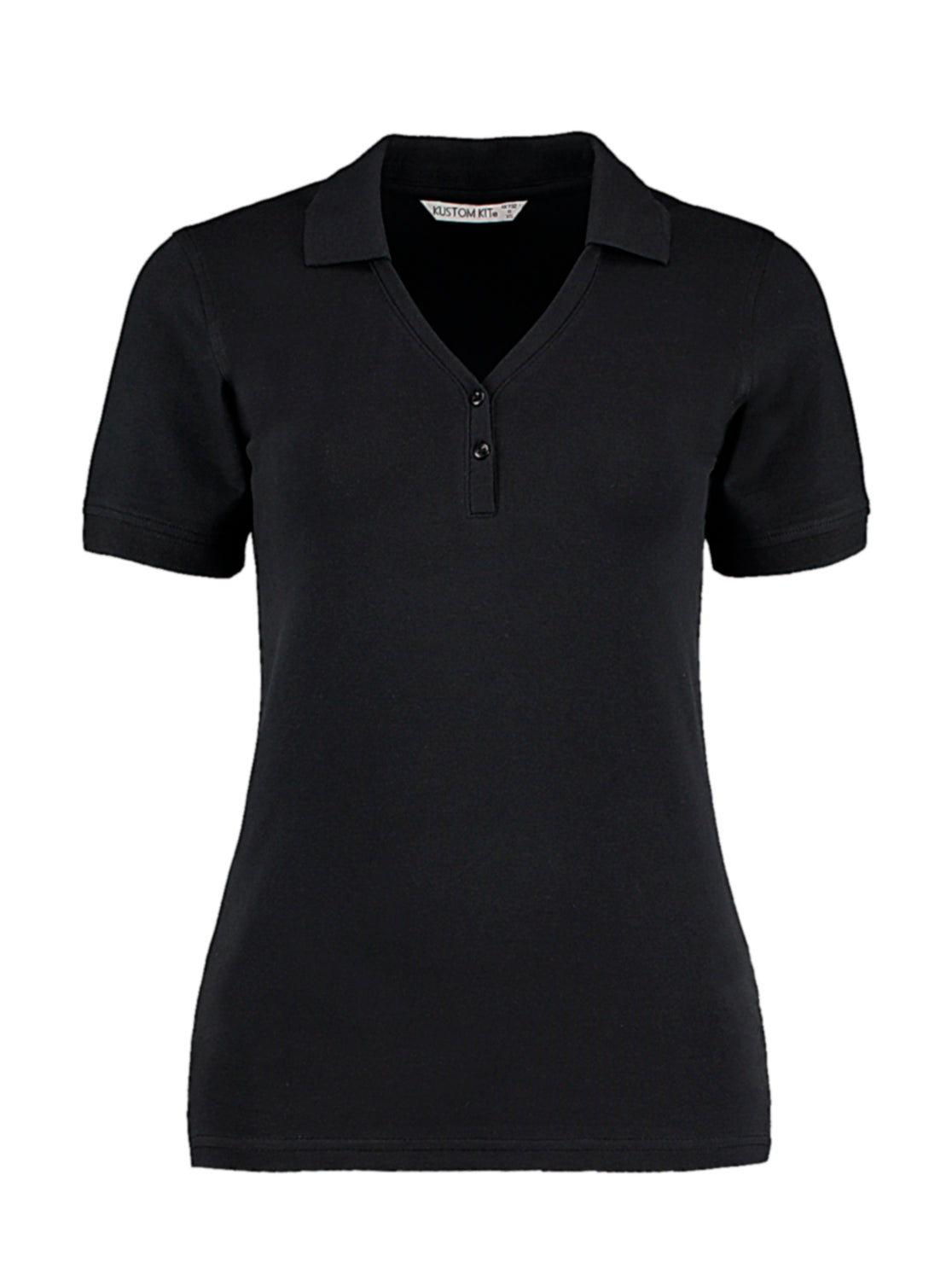 Kustom Kit Regular Fit Comfortec® V Neck Polo