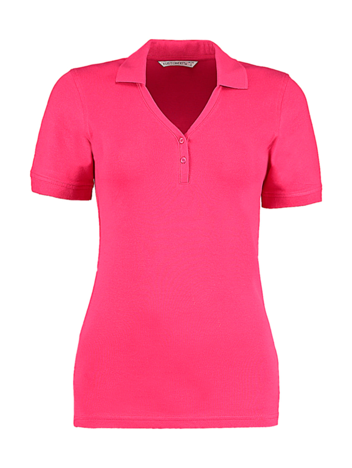 Kustom Kit Regular Fit Comfortec® V Neck Polo
