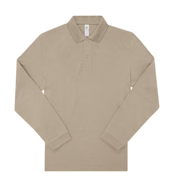 B&C BE INSPIRED My Polo 180 Long Sleeve Yksi väri