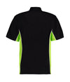 Kustom Kit Classic Fit Track Polo K475 Red/Black/White