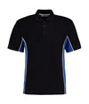 Kustom Kit Classic Fit Track Polo K475 Red/Black/White