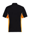 Kustom Kit Classic Fit Track Polo K475 Red/Black/White