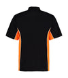 Kustom Kit Classic Fit Track Polo K475 Red/Black/White