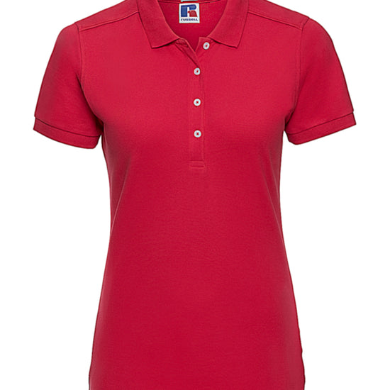Ladies` Fitted Stretch Polo