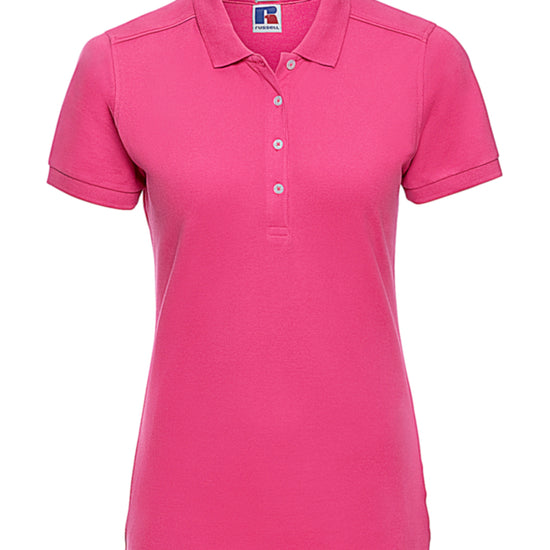 Ladies` Fitted Stretch Polo