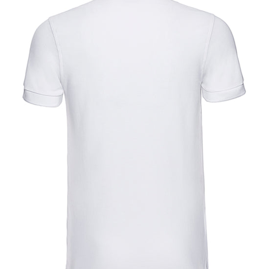 Men`s Fitted Stretch Polo