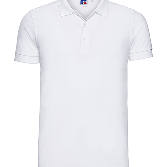Men`s Fitted Stretch Polo