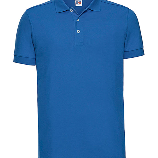 Men`s Fitted Stretch Polo