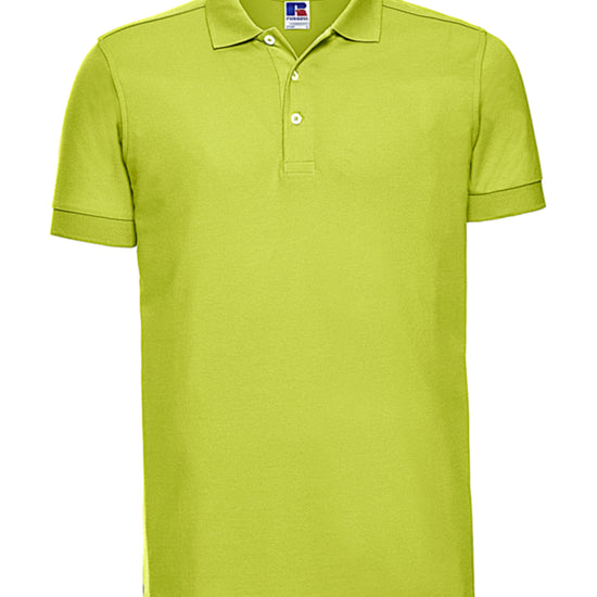 Men`s Fitted Stretch Polo