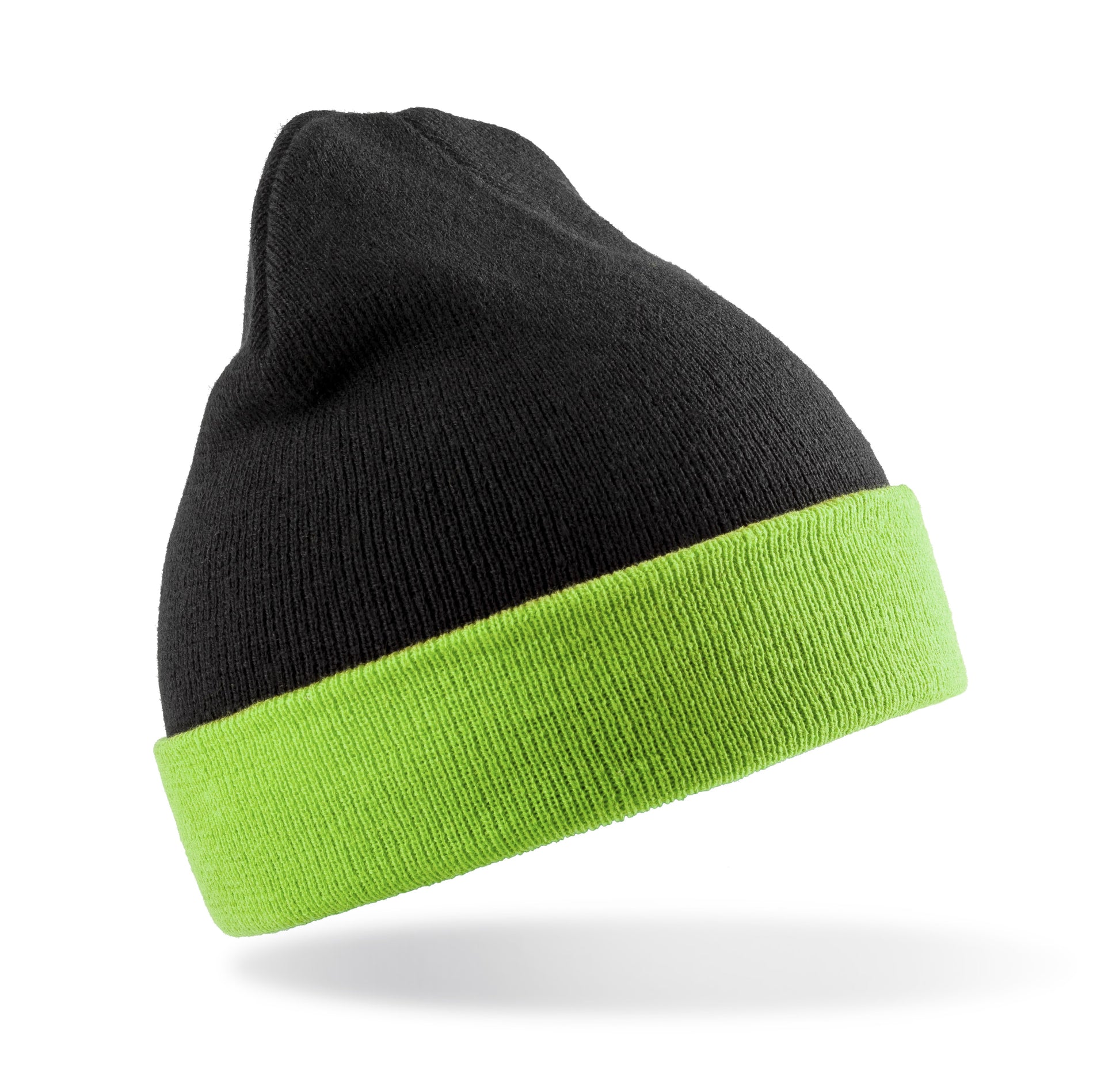 Recycled Black Compass Beanie