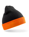 Recycled Black Compass Beanie
