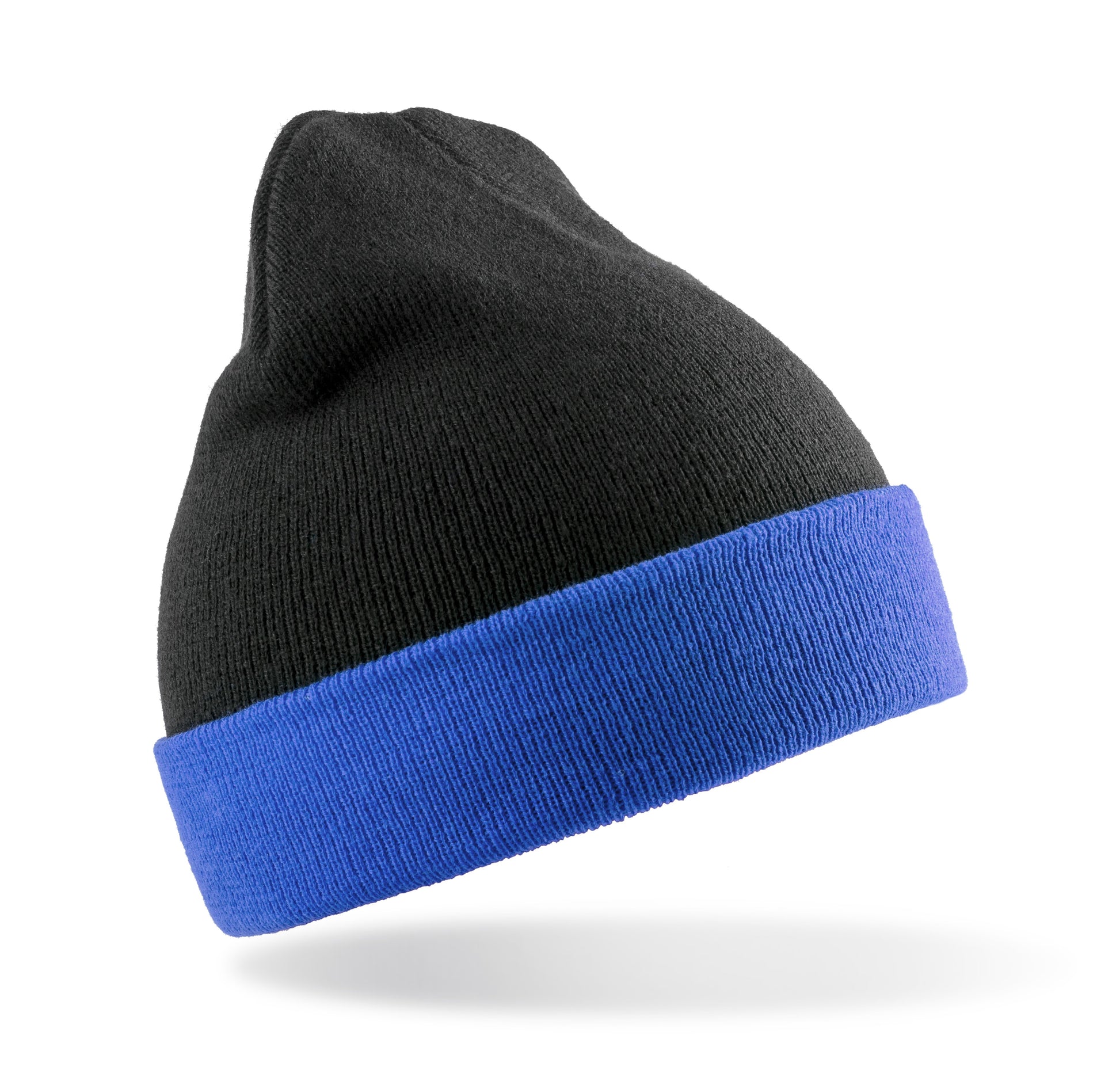 Recycled Black Compass Beanie