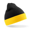 Recycled Black Compass Beanie