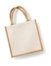 Printers` Midi Jute Bag