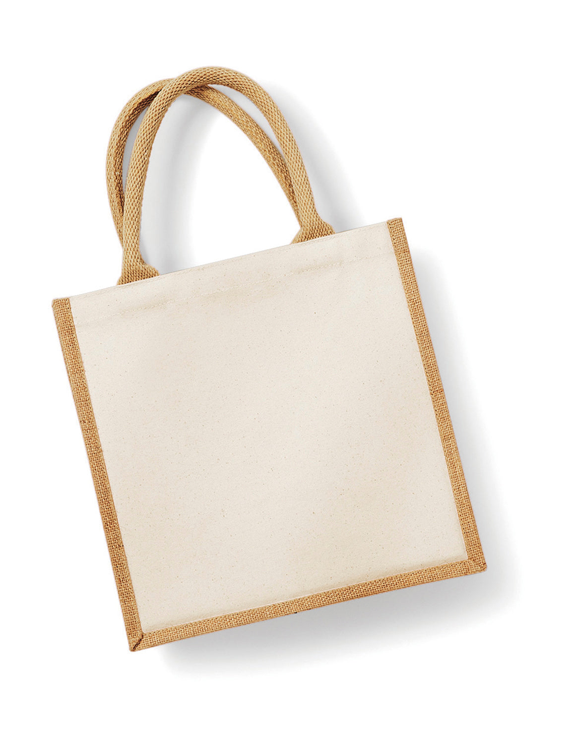 Printers` Midi Jute Bag