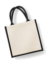 Printers` Midi Jute Bag