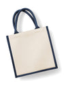 Printers` Midi Jute Bag