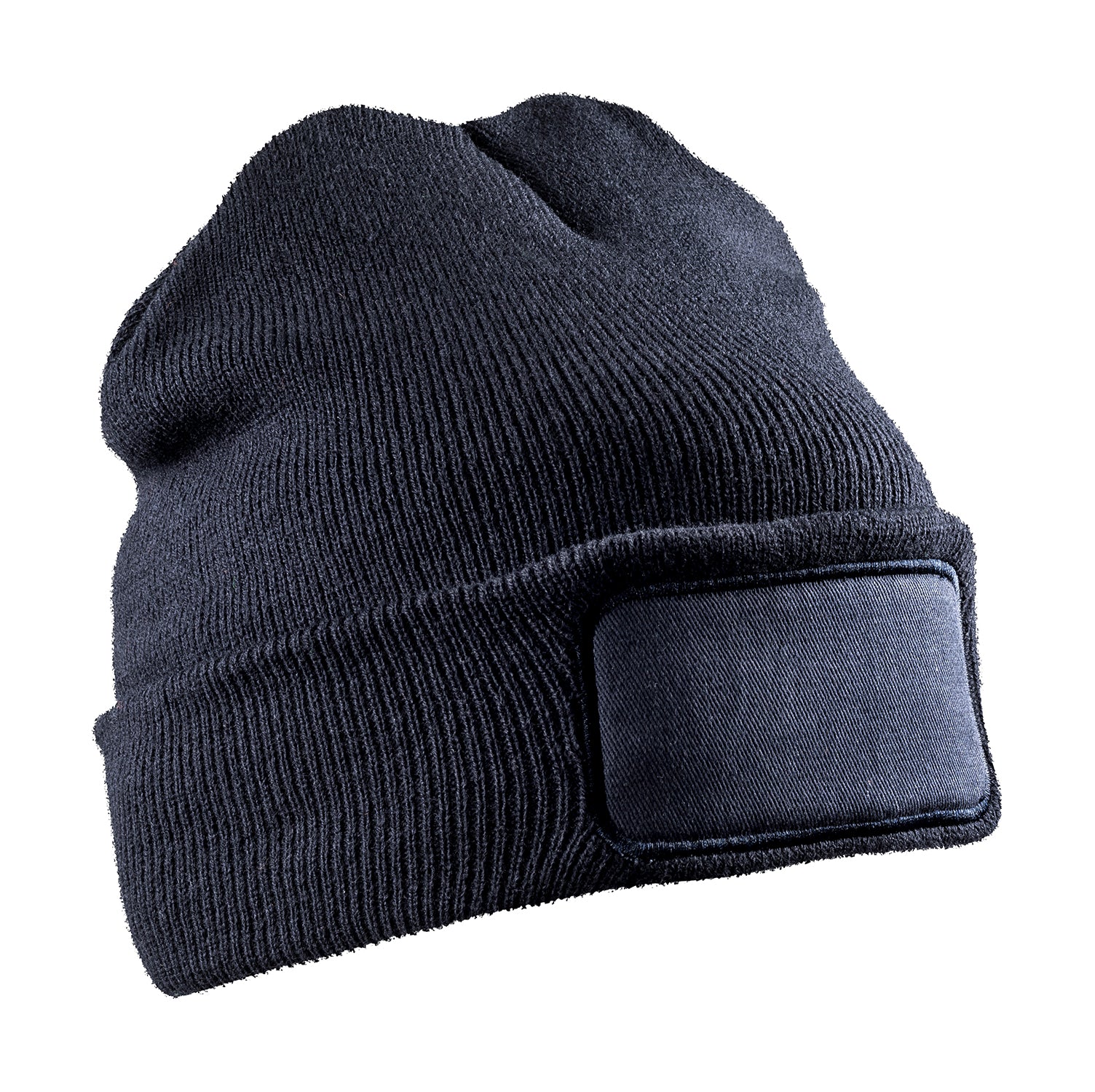 Recycled Double Knit Printers Beanie