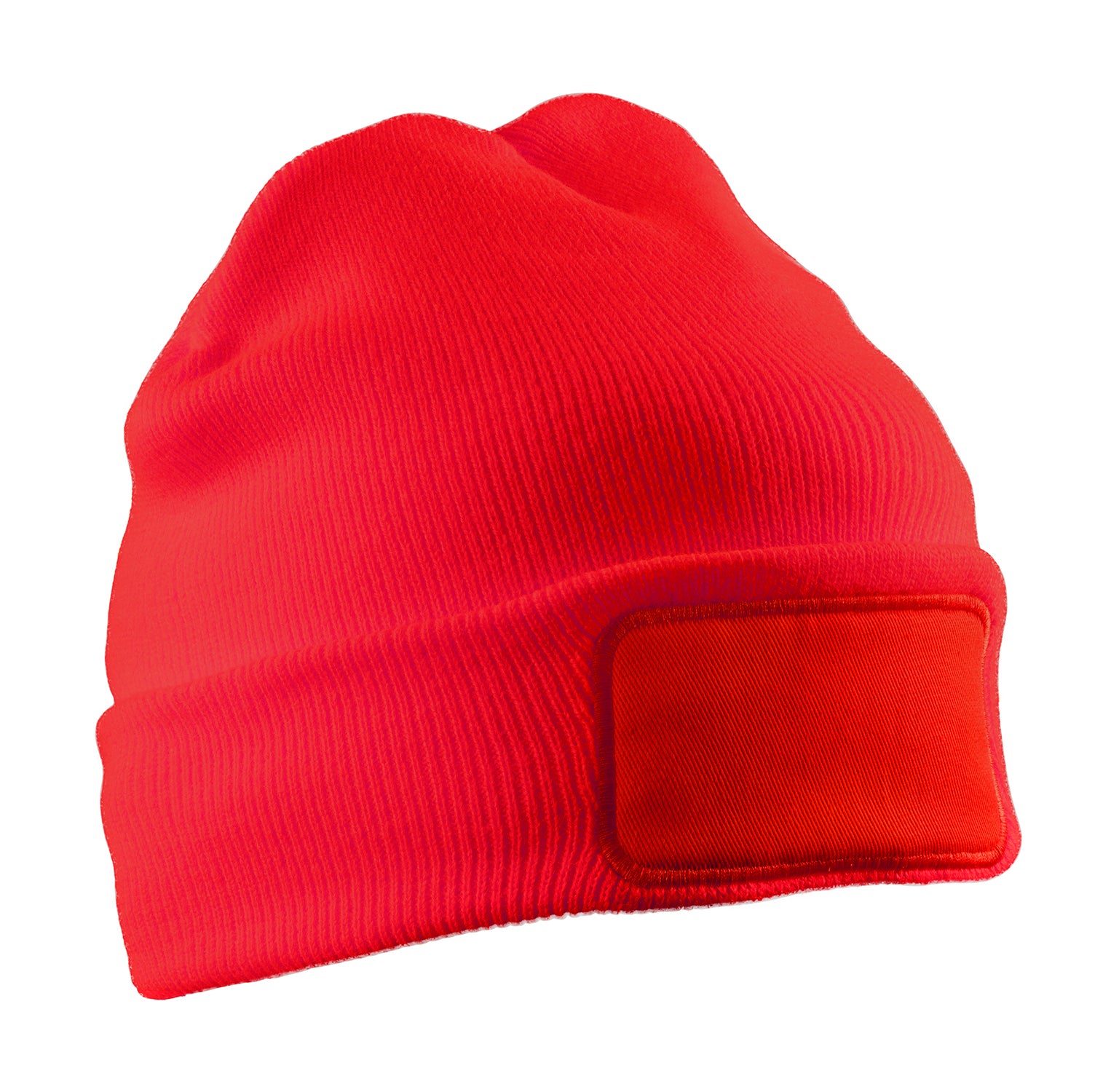 Recycled Double Knit Printers Beanie