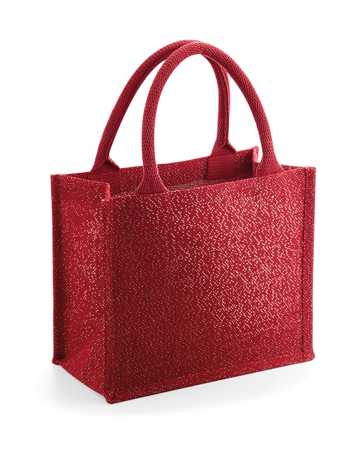 Shimmer Jute Mini Gift Bag