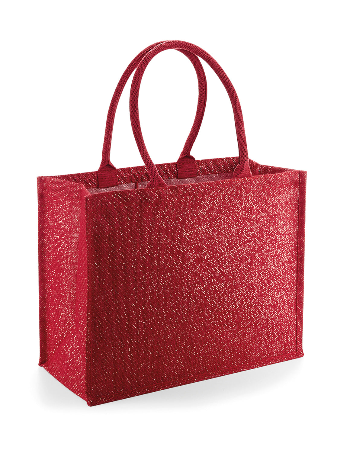 Shimmer Jute Shopper