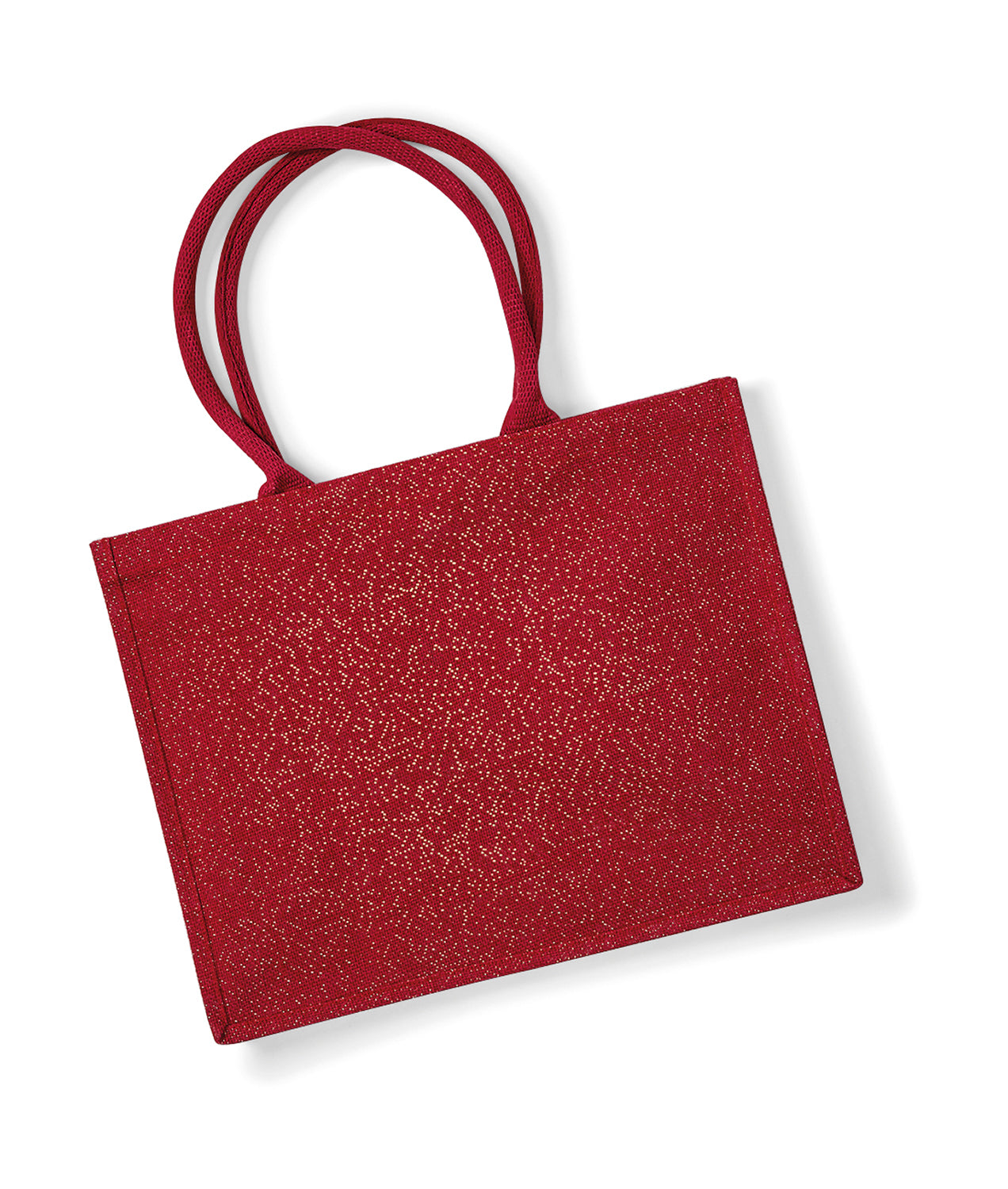 Shimmer Jute Shopper
