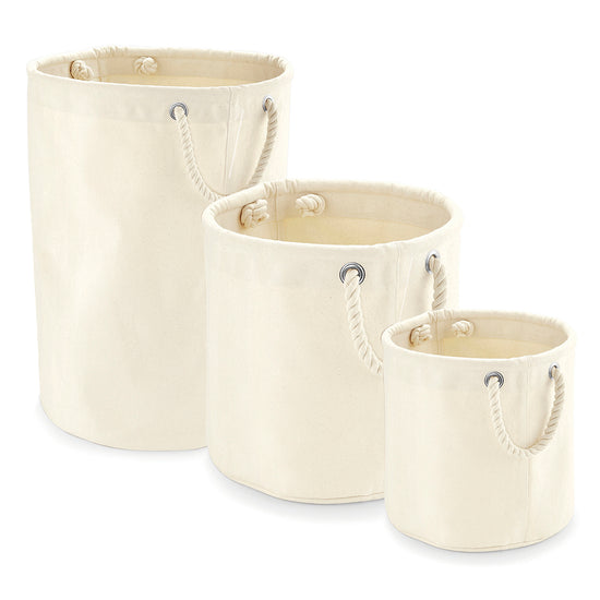 Heavy Canvas Storage Trug