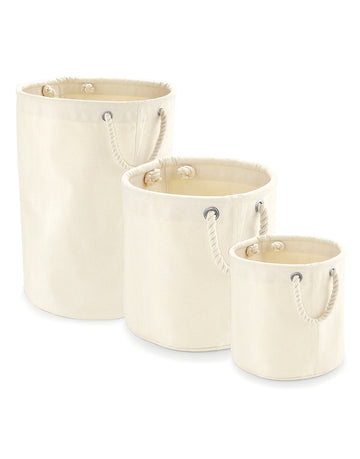 Heavy Canvas Storage Trug
