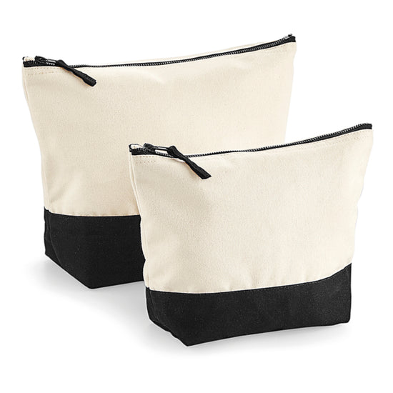 Dipped Base Canvas Accessory Bag
