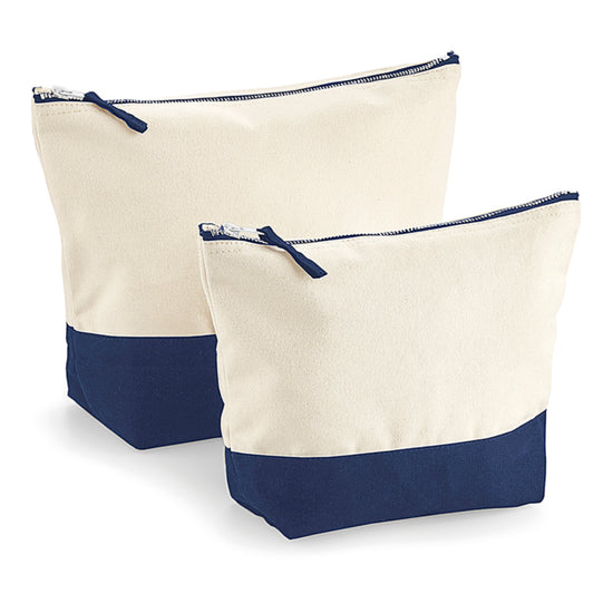 Dipped Base Canvas Accessory Bag
