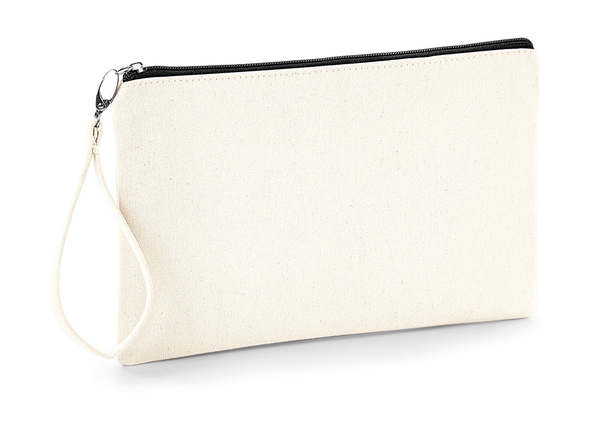 Canvas Wristlet Pouch