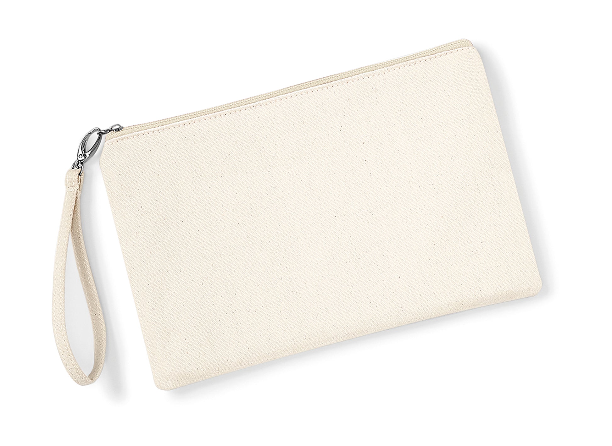 Canvas Wristlet Pouch