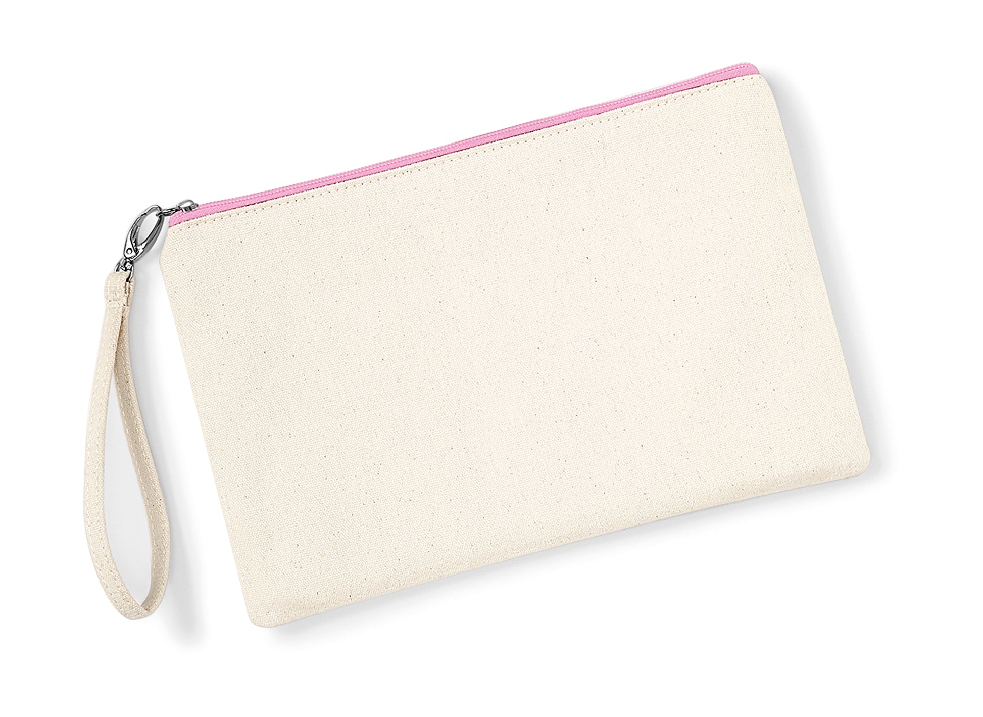 Canvas Wristlet Pouch