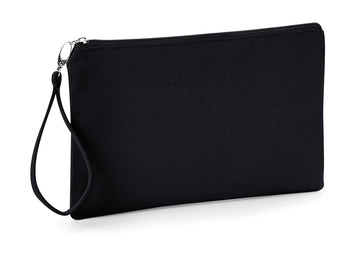 Canvas Wristlet Pouch
