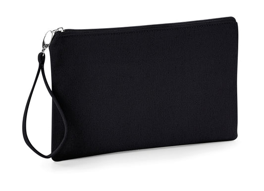 Canvas Wristlet Pouch
