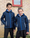Result Core Junior TX Performance Hooded Soft Shell Jacket -R224J