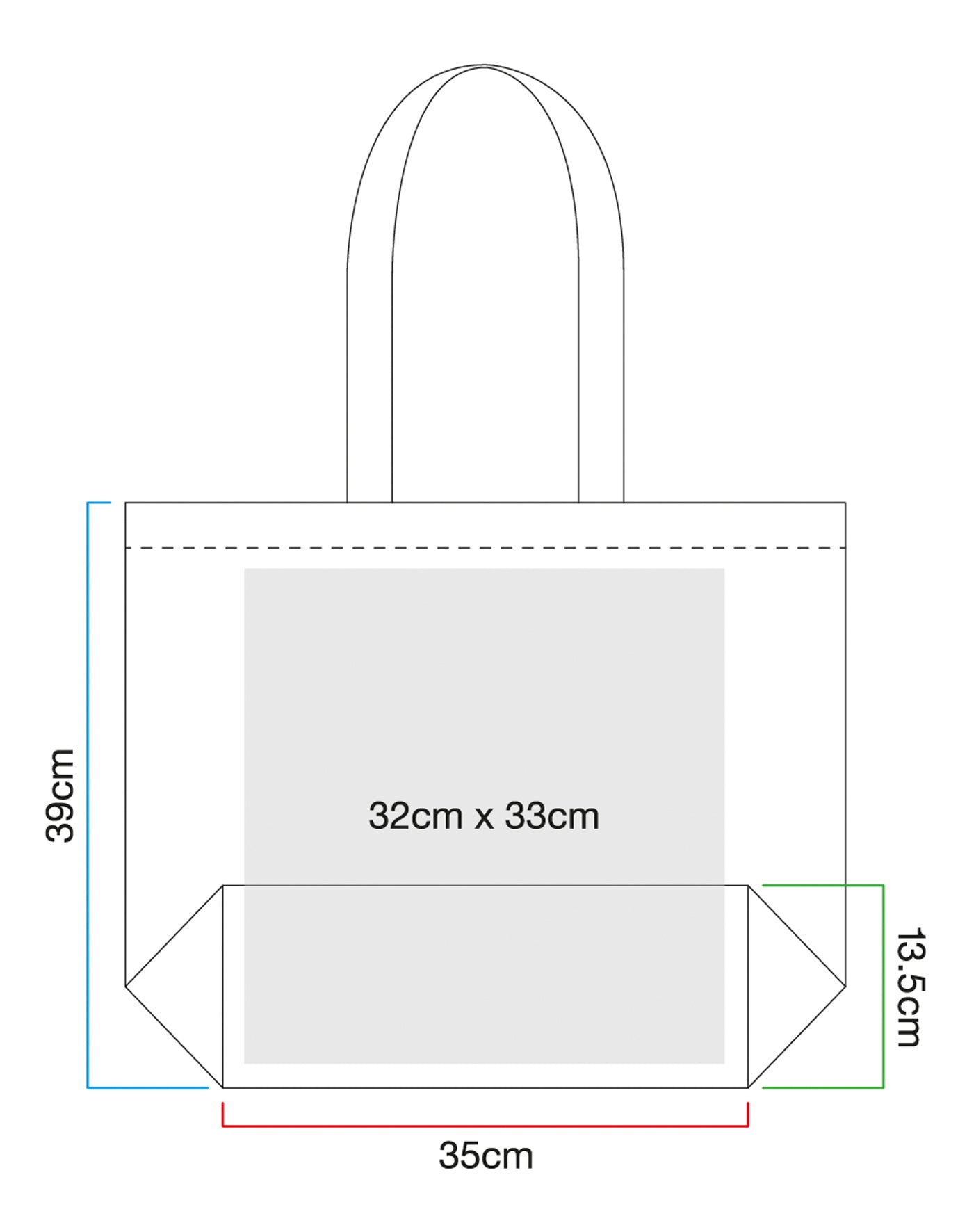 Organic Premium Cotton Maxi Tote