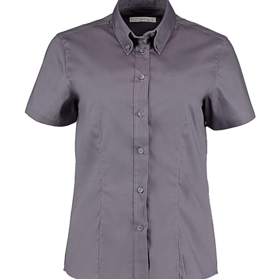 Kustom Kit Women´s Tailored Fit Corporate Oxford Shirt Long Sleeve