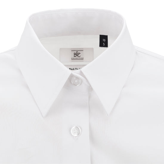 Black Tie LSL/women Poplin Shirt