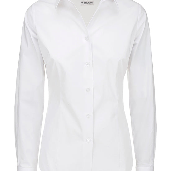 Black Tie LSL/women Poplin Shirt