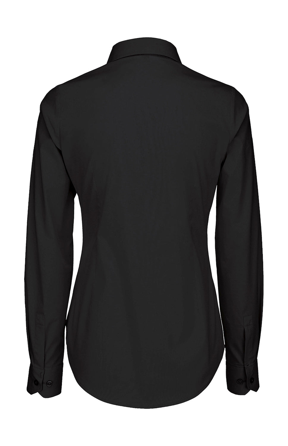 Black Tie LSL/women Poplin Shirt