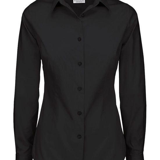 Black Tie LSL/women Poplin Shirt