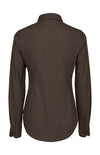 Black Tie LSL/women Poplin Shirt