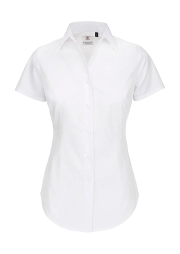 Black Tie SSL/women Poplin Shirt