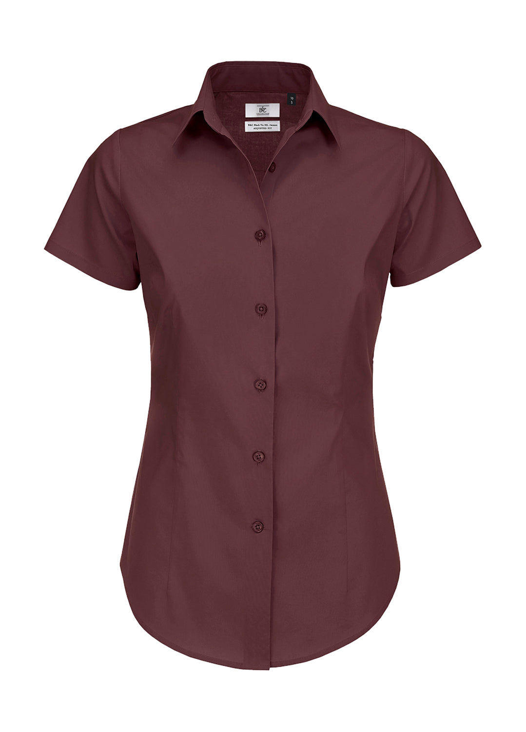 Black Tie SSL/women Poplin Shirt