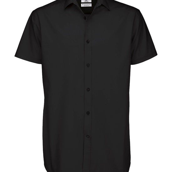 Black Tie SSL/men Poplin Shirt