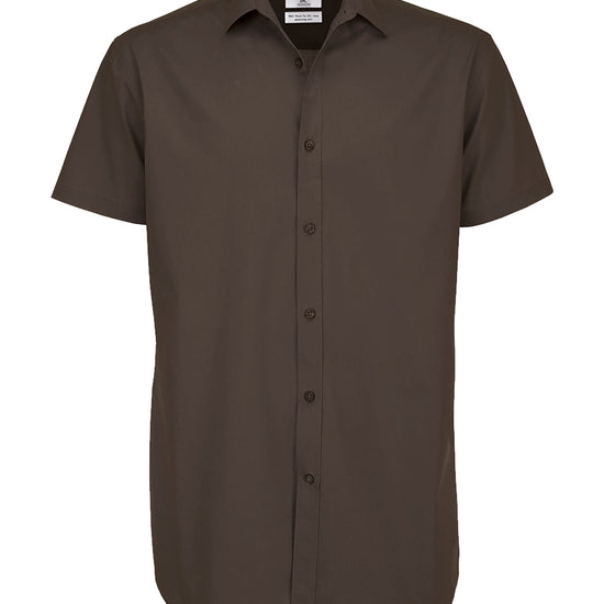 Black Tie SSL/men Poplin Shirt